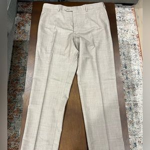 BRIONI LIGHT BROWN DRESS PANTS